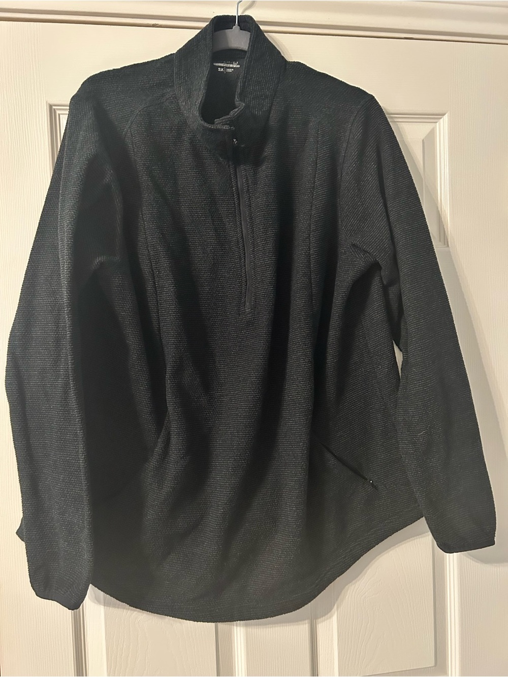 bcg Women's Black Half-Zip Pullover Fleece